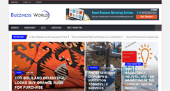 Desktop Screenshot of buzzinessworld.com